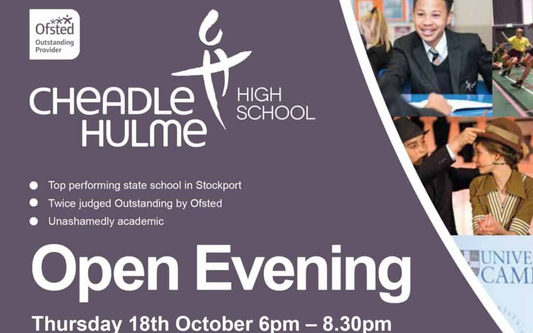 Join us at our Open Evening!