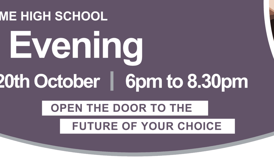 Join us for Cheadle Hulme High School’s Open Evening 2022