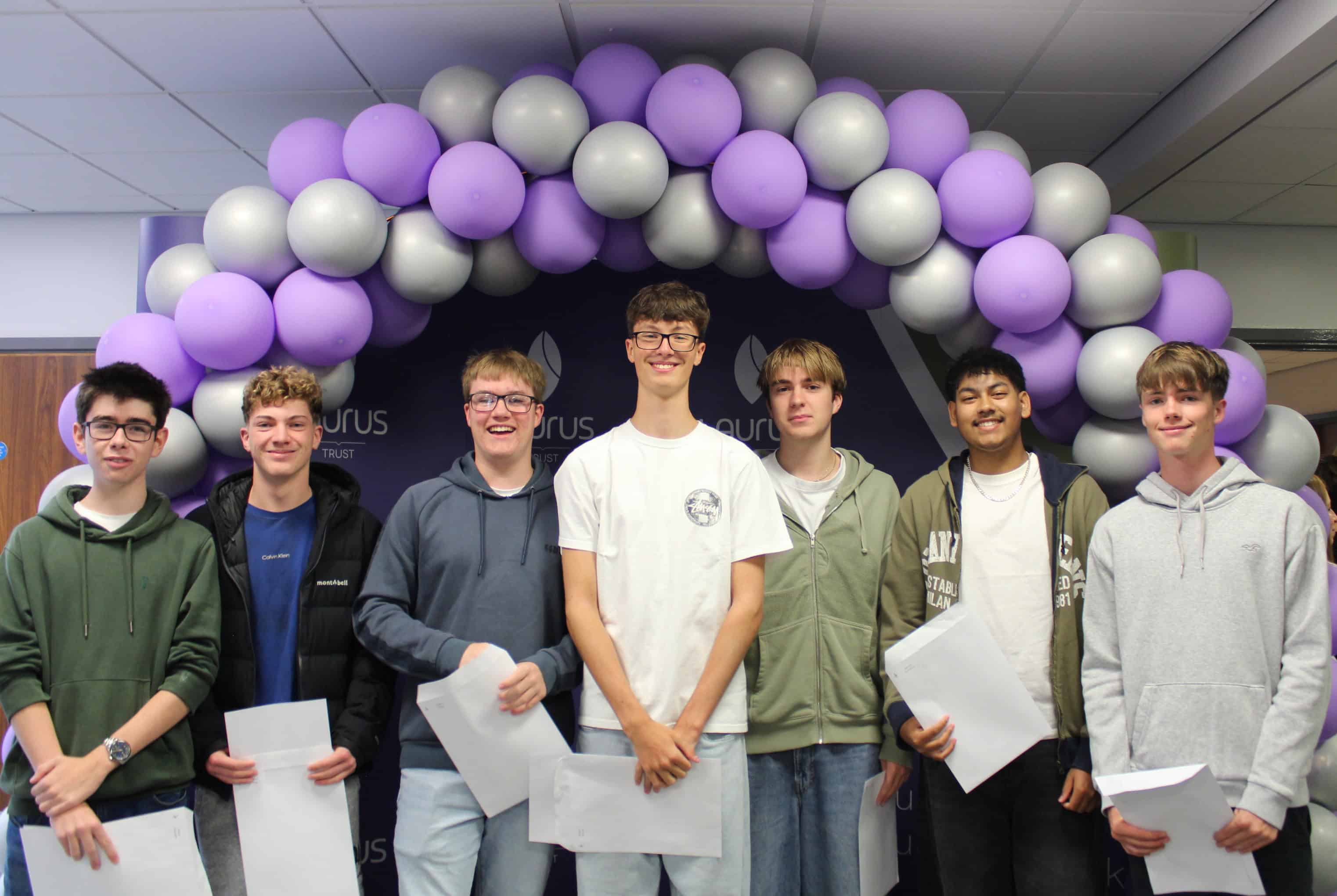 Students at Cheadle Hulme High School celebrate GCSE Results Day 2025