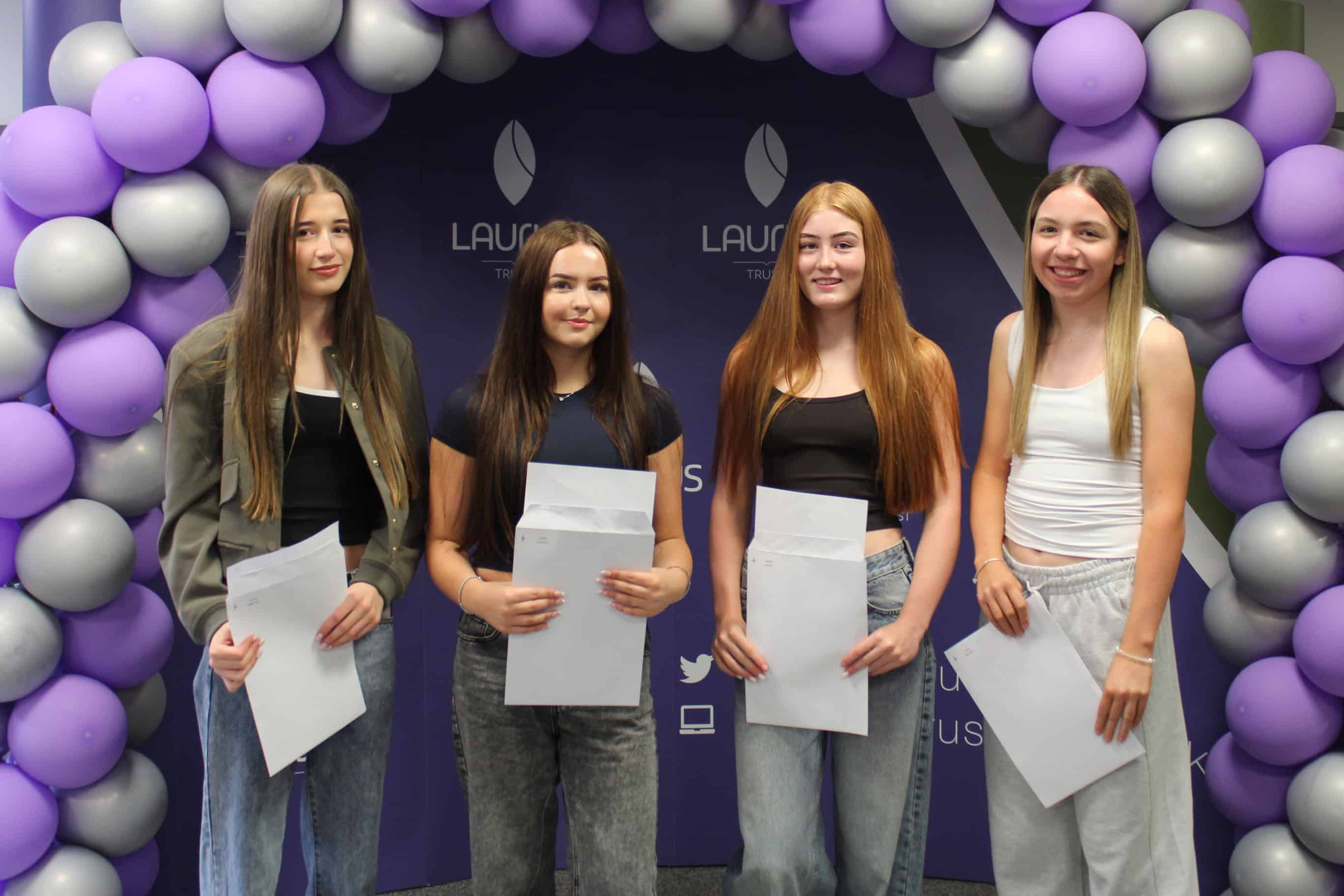 Students at Cheadle Hulme High School celebrate GCSE Results Day 2025