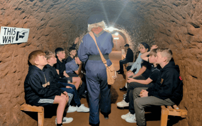 Year 7 explore Stockport Air Raid Shelters