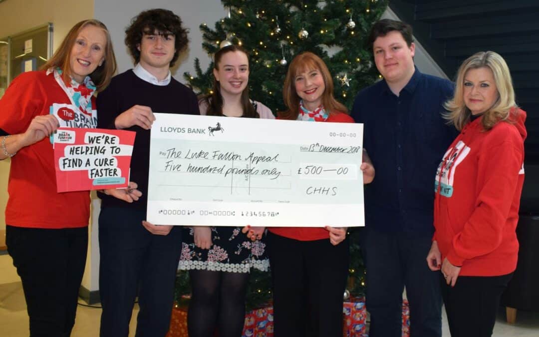 Sixth Formers raise hundreds for charity in memory of Luke