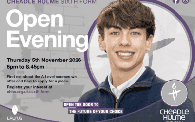 Cheadle Hulme Sixth Form Open Evening 2026