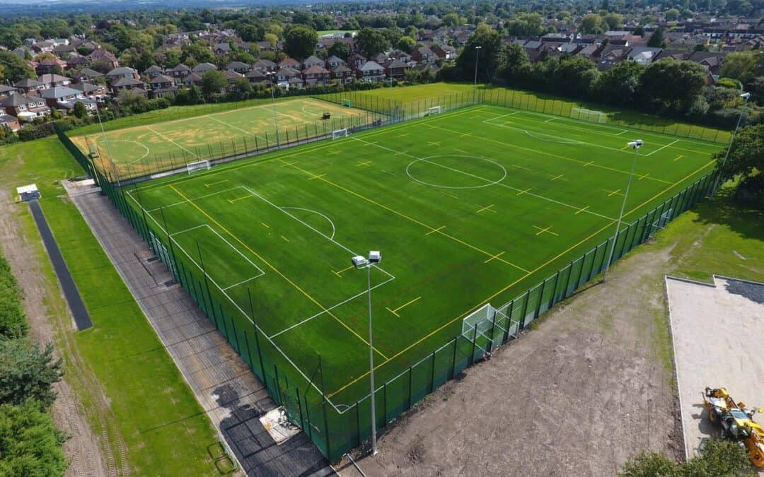 The 3G sports pitches are now complete and ready for use