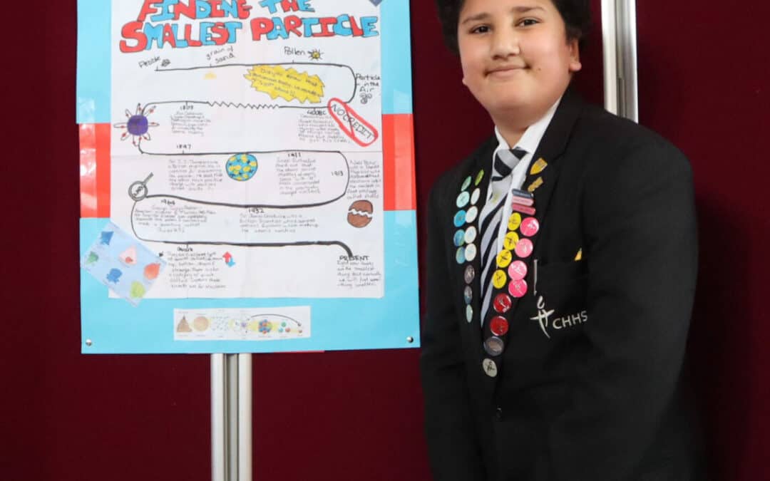 Science Poster Fair goes with a bang
