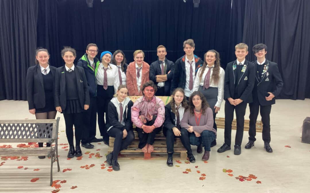 Quirky Bird Theatre Company performs for GCSE Drama Students at CHHS