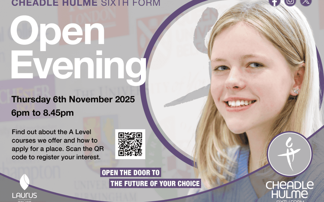 Cheadle Hulme Sixth Form Open Evening 2025