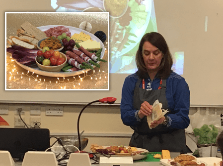 Angela serves up top tips for food tech students